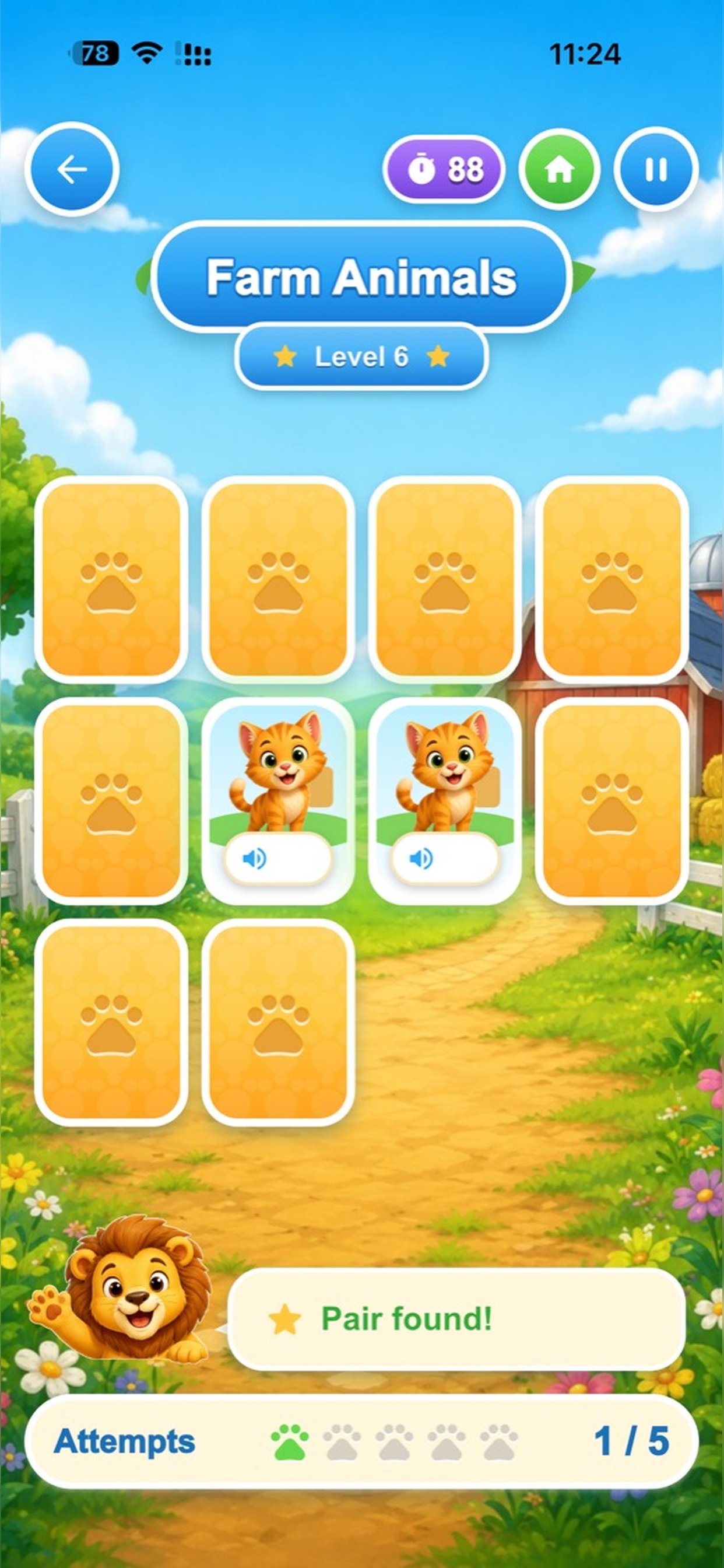 Memory gameplay